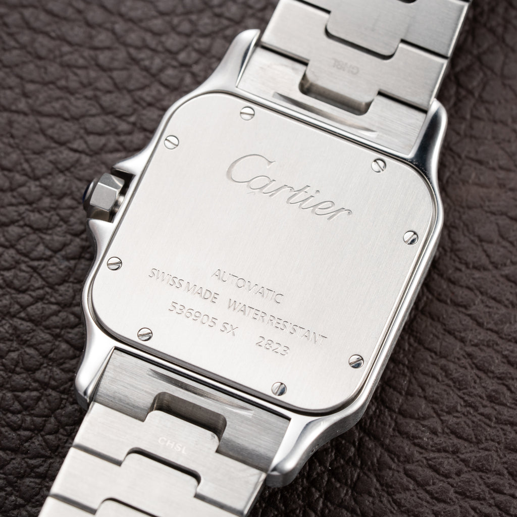 Cartier Santos Galbée Automatic Gold & Steel Full Set Ref. 2823 from 2016
