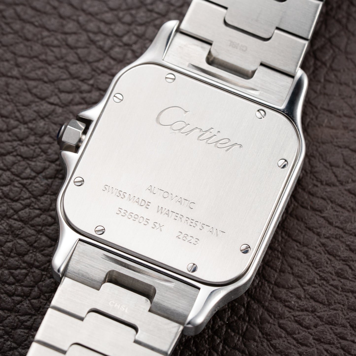 Cartier Santos Galbée Automatic Gold & Steel Full Set Ref. 2823 from 2016