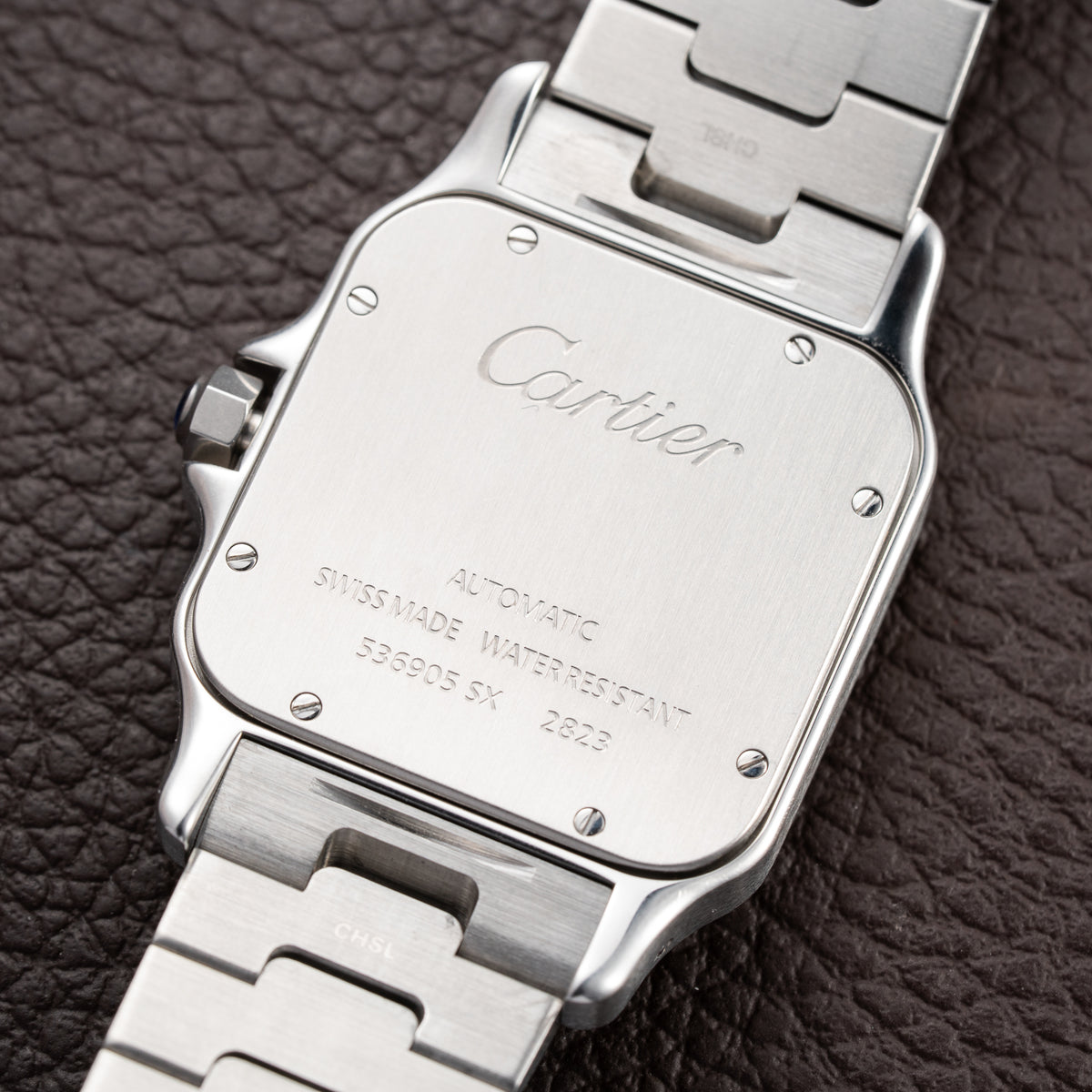 Cartier Santos Galbée Automatic Gold & Steel Full Set Ref. 2823 from 2016