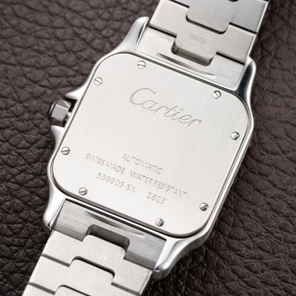 Cartier Santos Galbée Automatic Gold & Steel Full Set Ref. 2823 from 2016