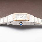 Cartier Santos Galbée Automatic Gold & Steel Full Set Ref. 2823 from 2016