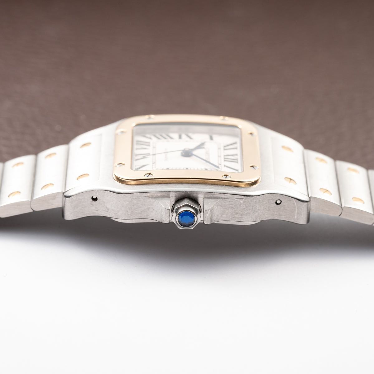 Cartier Santos Galbée Automatic Gold & Steel Full Set Ref. 2823 from 2016