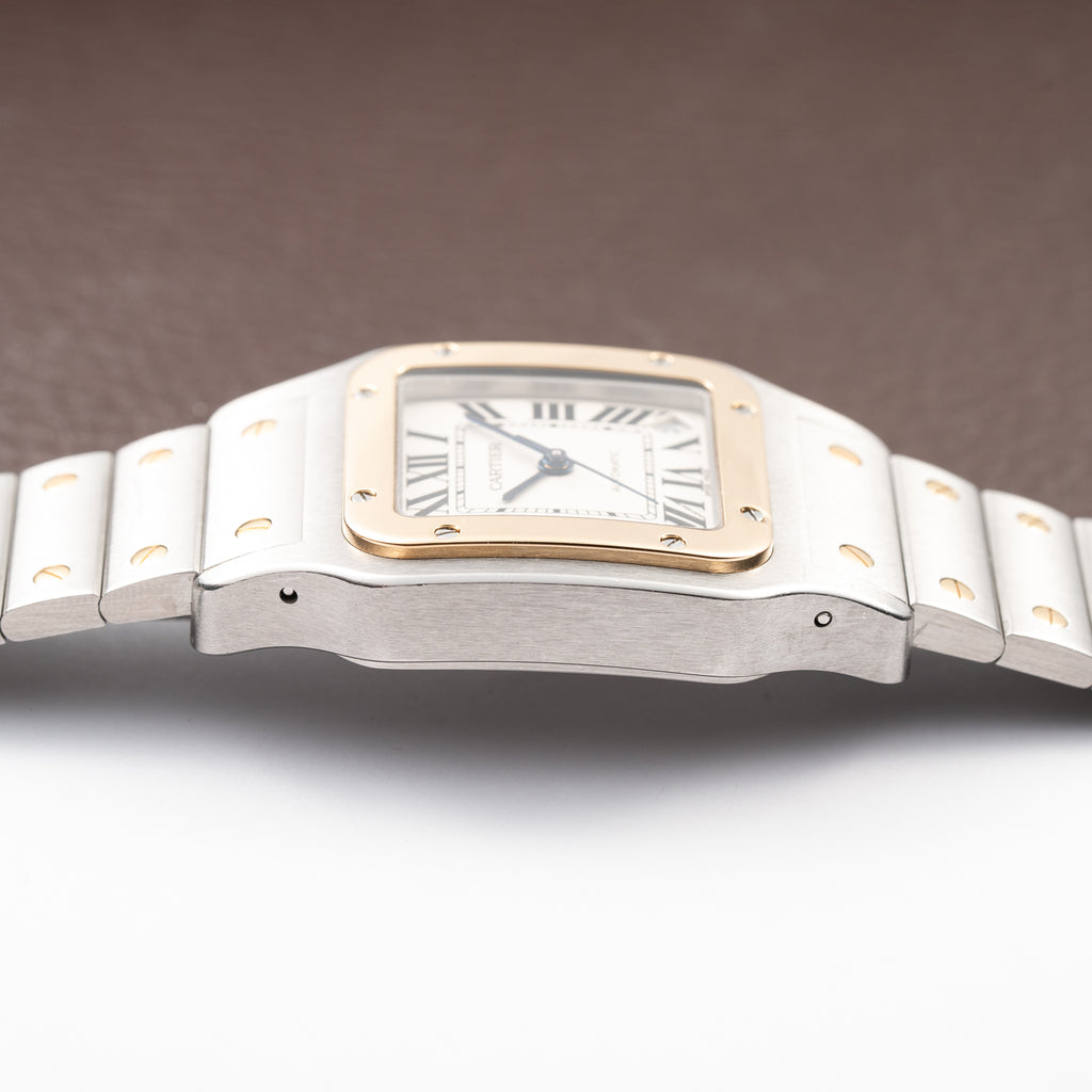 Cartier Santos Galbée Automatic Gold & Steel Full Set Ref. 2823 from 2016