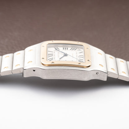 Cartier Santos Galbée Automatic Gold & Steel Full Set Ref. 2823 from 2016