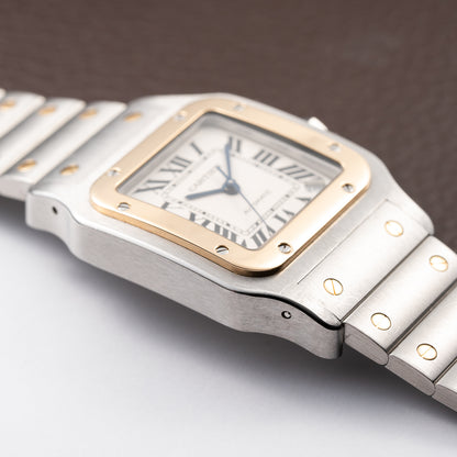 Cartier Santos Galbée Automatic Gold & Steel Full Set Ref. 2823 from 2016