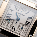 Cartier Santos Galbée Chronograph ChronoFlex Gold & Steel w/ Cartier Service 2026 Ref. 2425 From 2000s