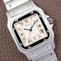 Cartier Santos Galbée GM Quartz Ref. 987901 from 1990s