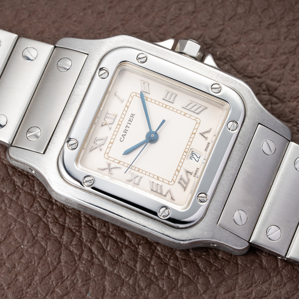 Cartier Santos Galbée GM Quartz Ref. 987901 from 1990s