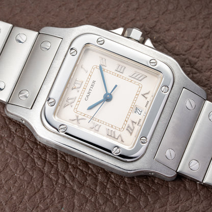 Cartier Santos Galbée GM Quartz Ref. 987901 from 1990s