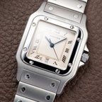 Cartier Santos Galbée GM Quartz Ref. 987901 from 1990s