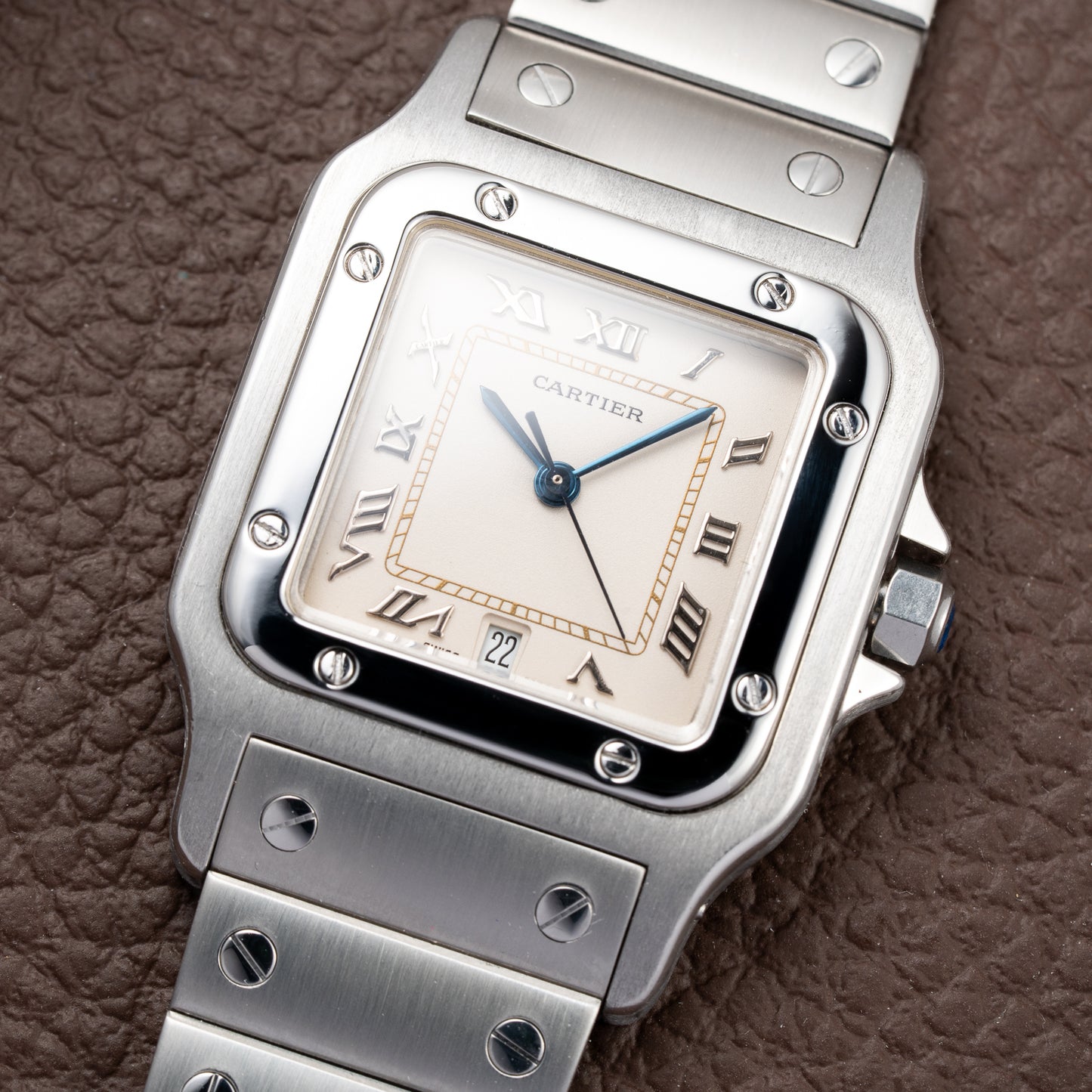 Cartier Santos Galbée GM Quartz Ref. 987901 from 1990s