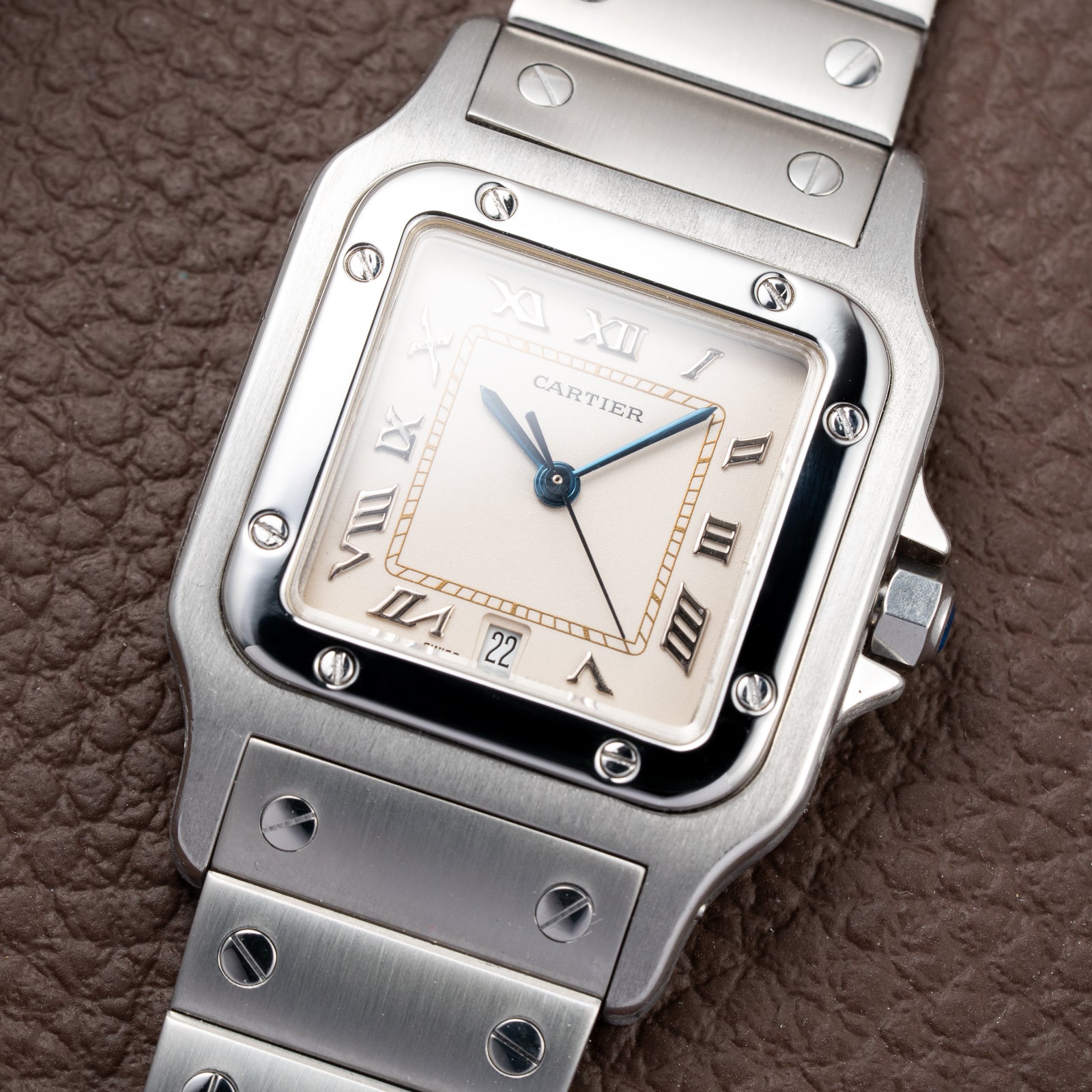 Cartier Santos Galbée GM Quartz Ref. 987901 from 1990s