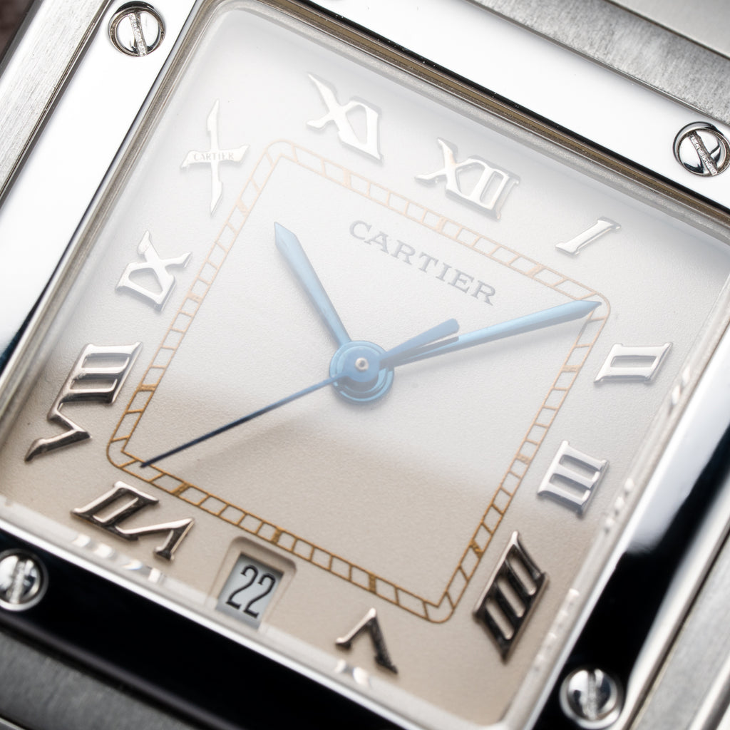 Cartier Santos Galbée GM Quartz Ref. 987901 from 1990s