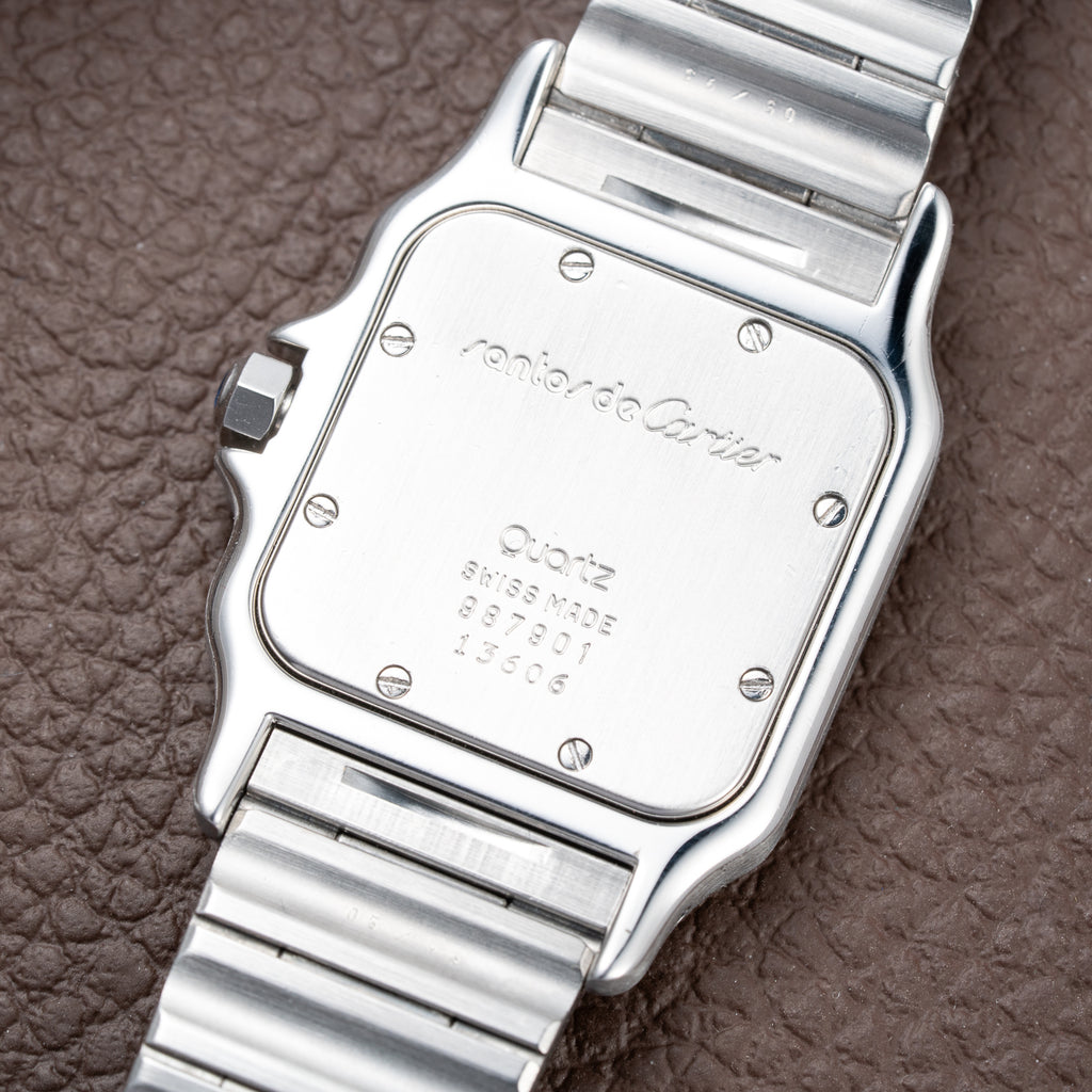 Cartier Santos Galbée GM Quartz Ref. 987901 from 1990s
