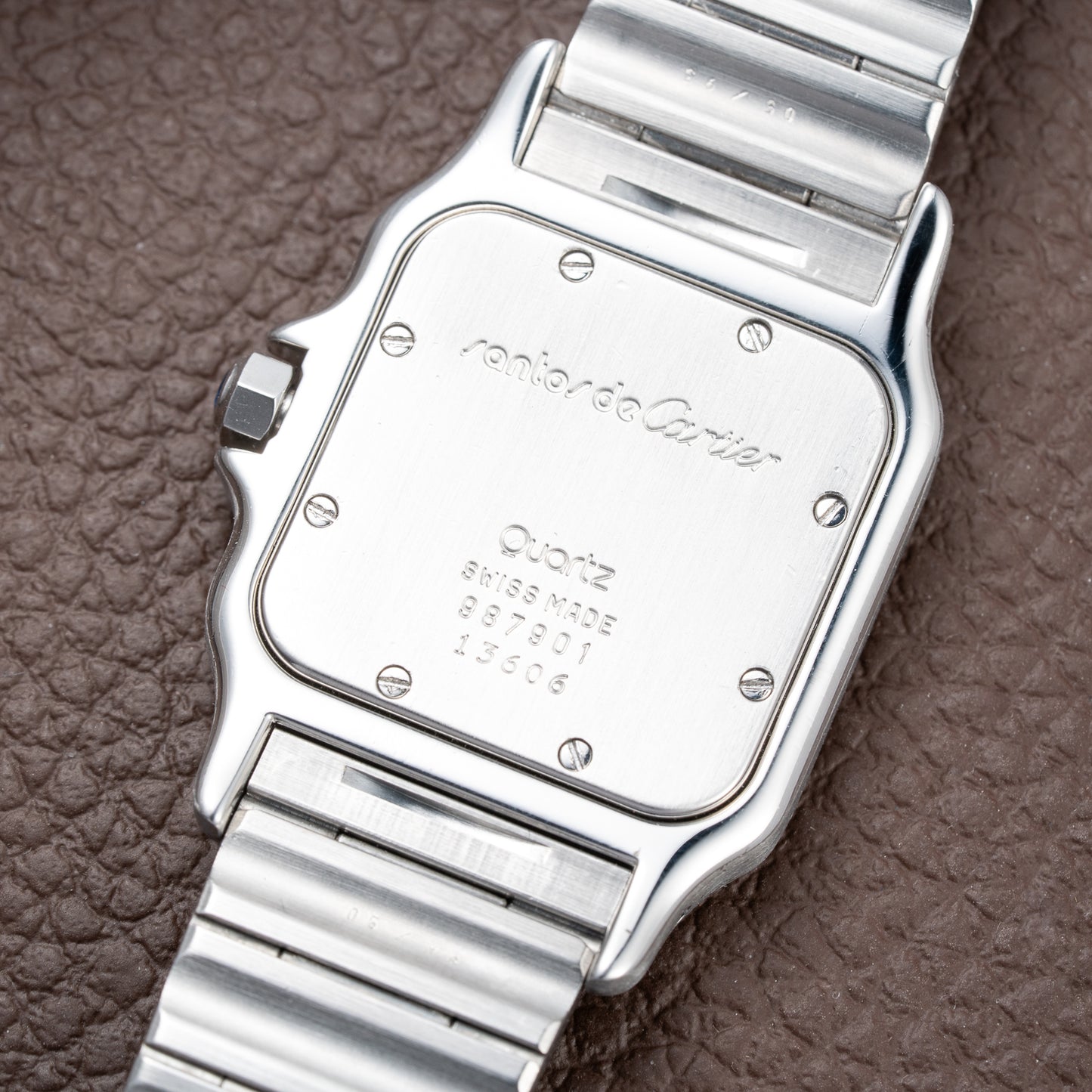 Cartier Santos Galbée GM Quartz Ref. 987901 from 1990s