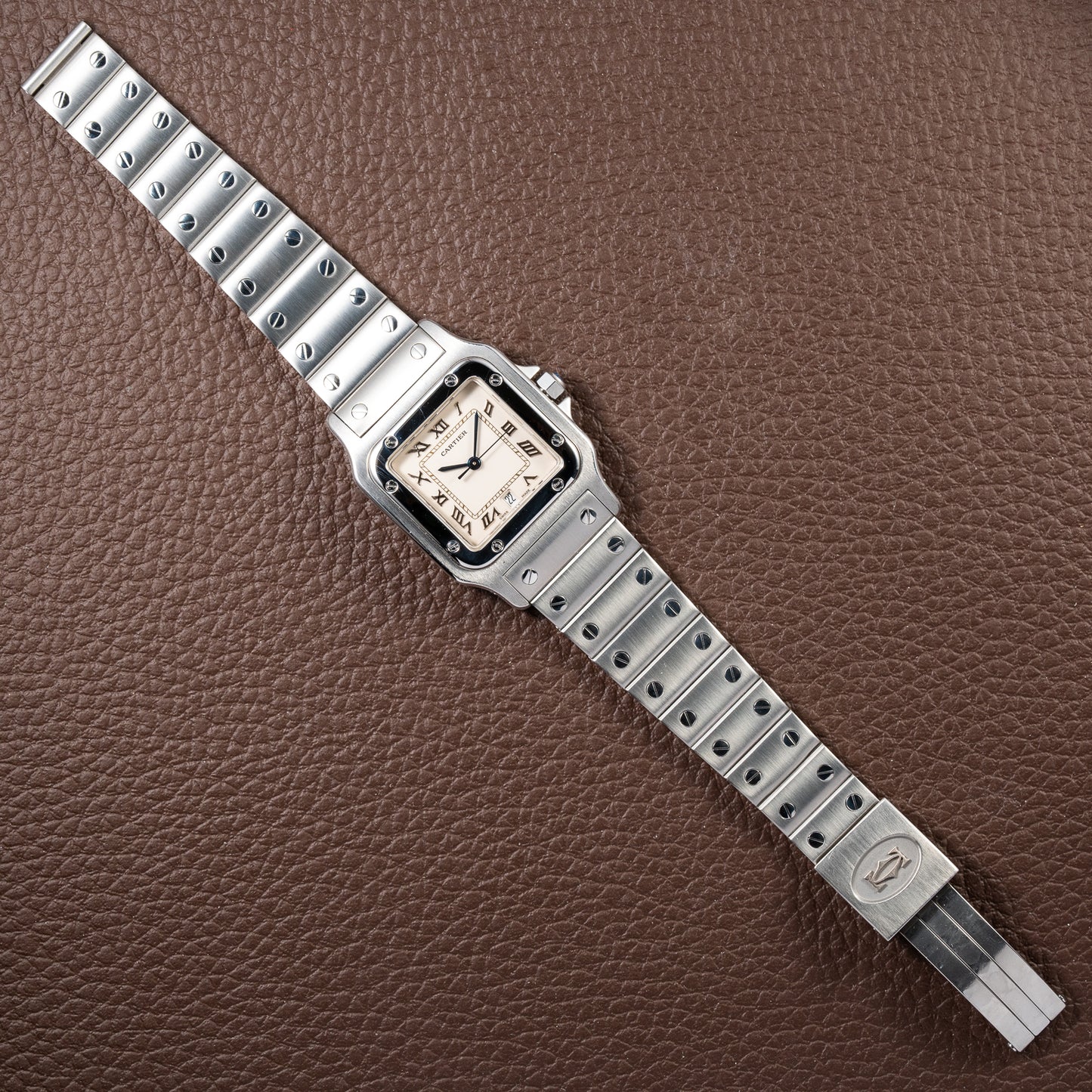 Cartier Santos Galbée GM Quartz Ref. 987901 from 1990s