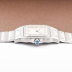 Cartier Santos Galbée GM Quartz Ref. 987901 from 1990s
