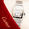 Cartier Santos Galbée Gold & Steel PM Cartier Service 2026 w/ 2-Year International Warranty Ref. 1567 from 1990s