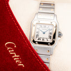 Cartier Santos Galbée Gold & Steel PM Cartier Service 2026 w/ 2-Year International Warranty Ref. 1567 from 1990s