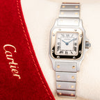 Cartier Santos Galbée Gold & Steel PM Cartier Service 2026 w/ 2-Year International Warranty Ref. 1567 from 1990s