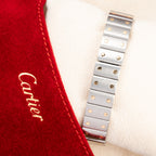 Cartier Santos Galbée Gold & Steel PM Cartier Service 2026 w/ 2-Year International Warranty Ref. 1567 from 1990s