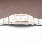 Cartier Santos Galbée Gold & Steel PM Cartier Service 2026 w/ 2-Year International Warranty Ref. 1567 from 1990s