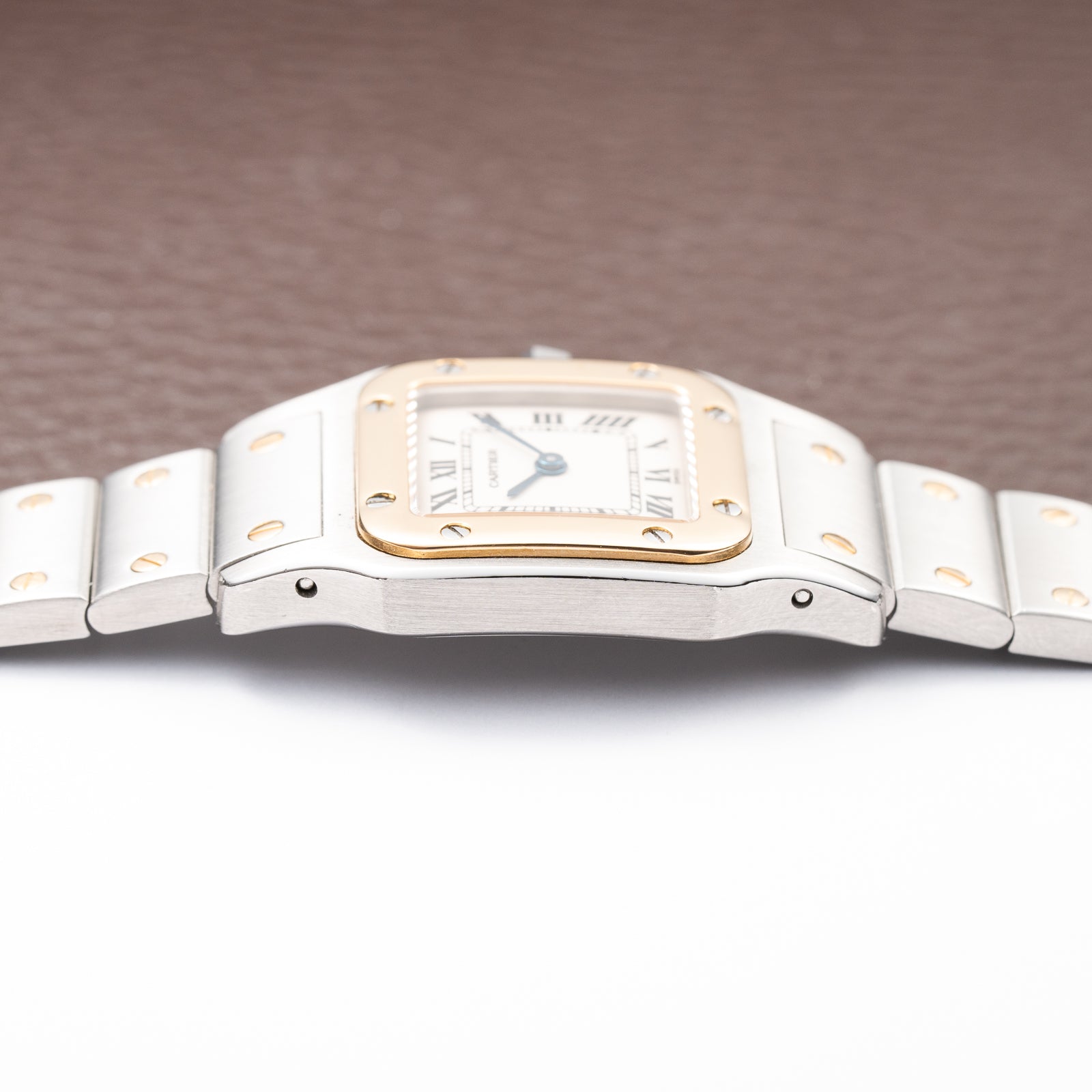 Cartier Santos Galbée Gold & Steel PM Cartier Service 2026 w/ 2-Year International Warranty Ref. 1567 from 1990s