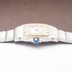 Cartier Santos Galbée Gold & Steel PM Cartier Service 2026 w/ 2-Year International Warranty Ref. 1567 from 1990s