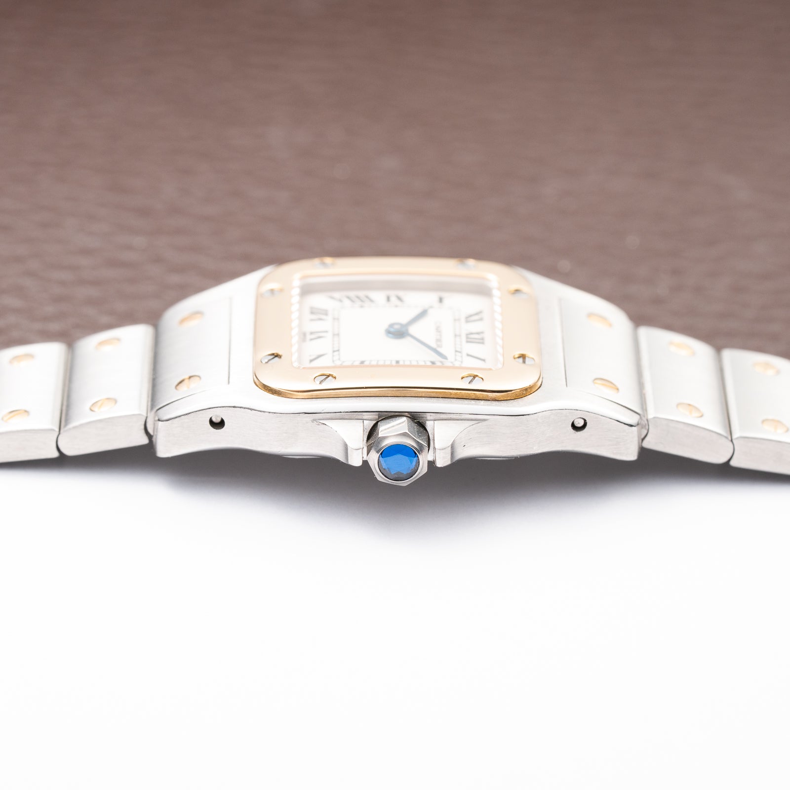 Cartier Santos Galbée Gold & Steel PM Cartier Service 2026 w/ 2-Year International Warranty Ref. 1567 from 1990s