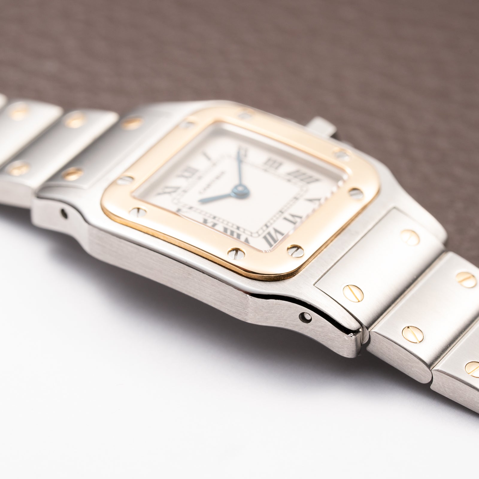 Cartier Santos Galbée Gold & Steel PM Cartier Service 2026 w/ 2-Year International Warranty Ref. 1567 from 1990s