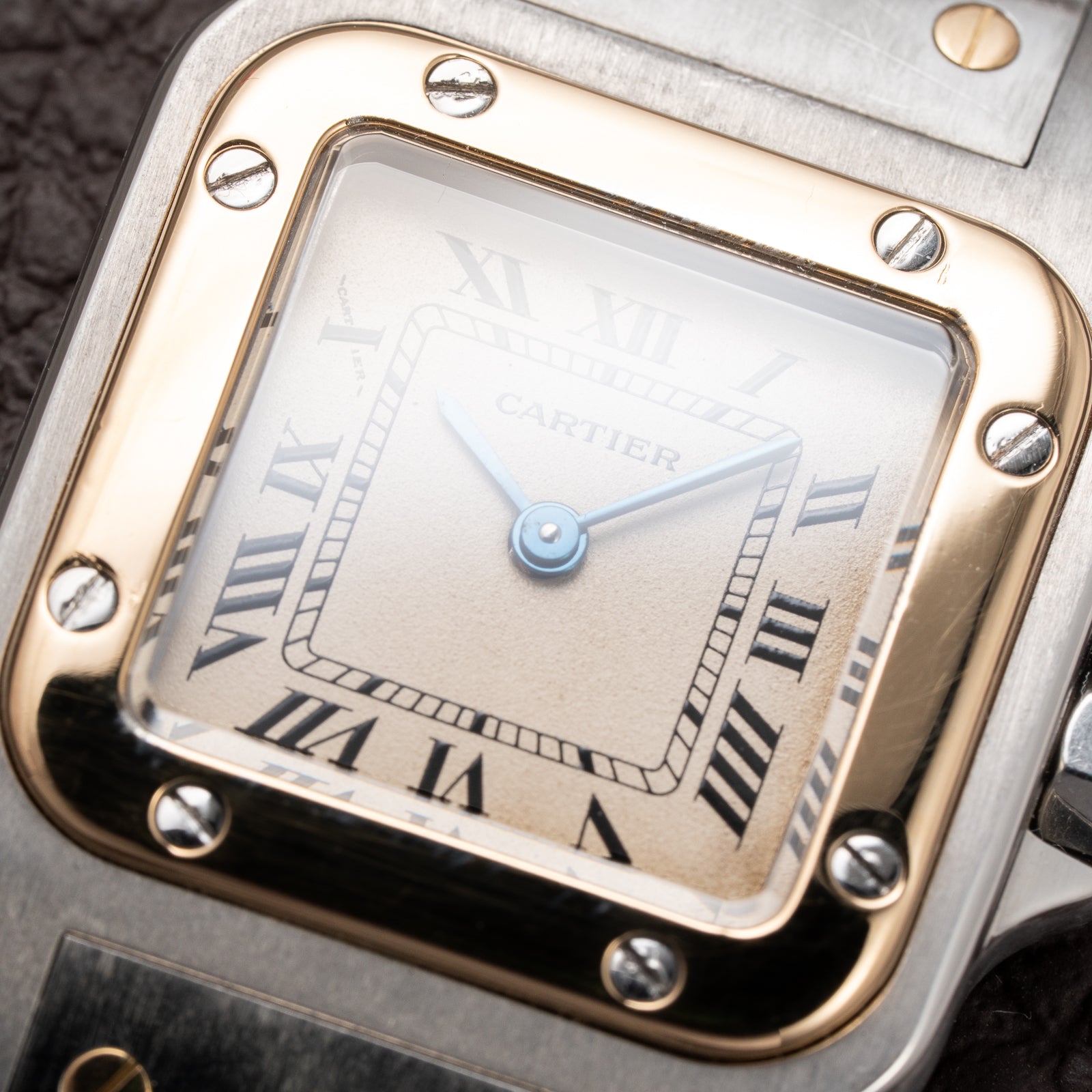 Cartier Santos Galbée Lady PM Quartz Bi-Color Full Set Ref. 1057930 from 1993