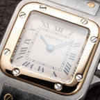 Cartier Santos Galbée Lady PM Quartz Bi-Color Full Set Ref. 1057930 from 1993