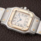 Cartier Santos Galbée Lady PM Quartz Bi-Color Full Set Ref. 1057930 from 1993