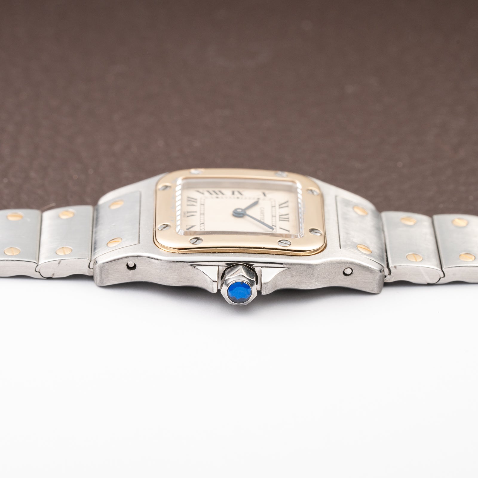 Cartier Santos Galbée Lady PM Quartz Bi-Color Full Set Ref. 1057930 from 1993