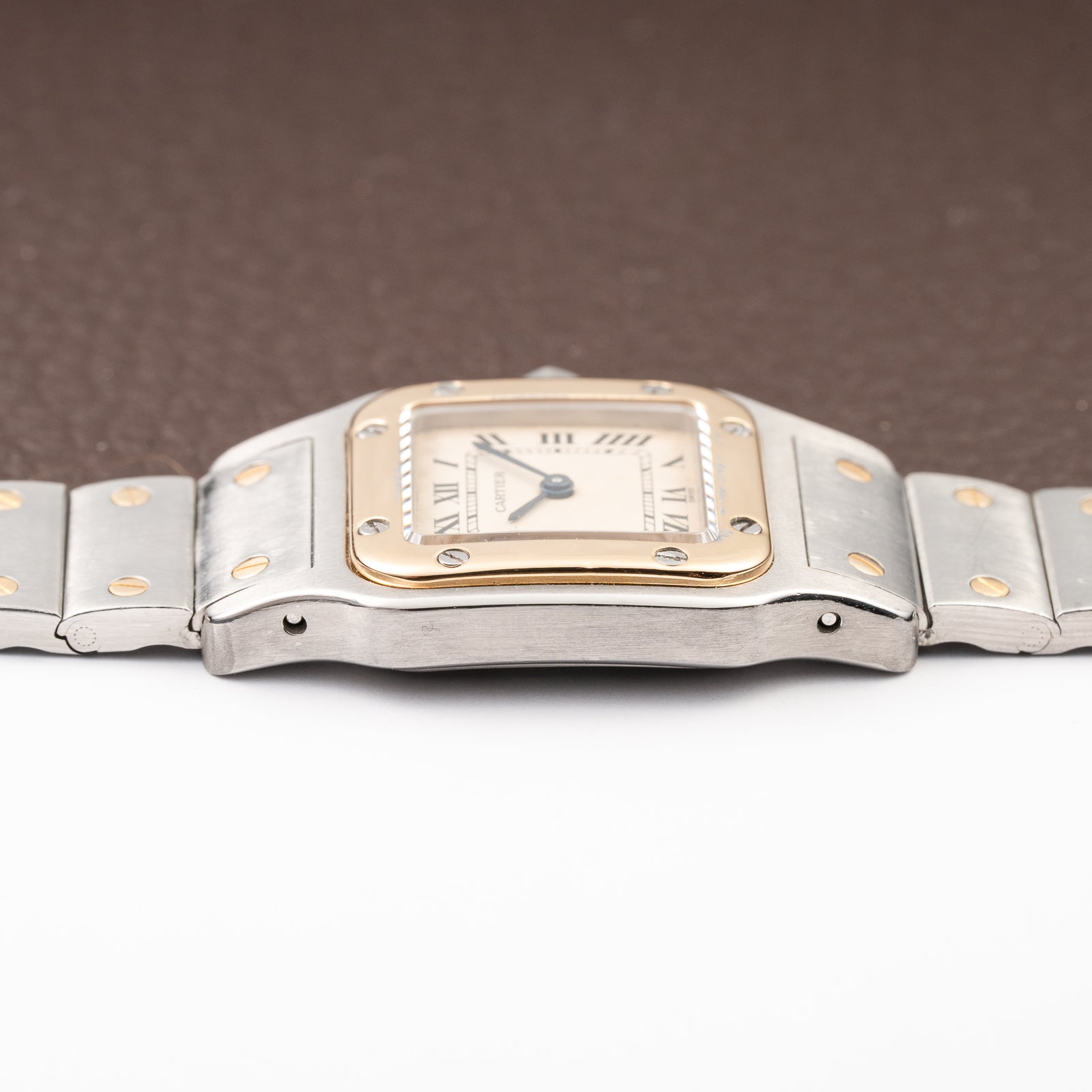 Cartier Santos Galbée Lady PM Quartz Bi-Color Full Set Ref. 1057930 from 1993