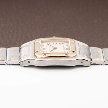 Cartier Santos Galbée Lady PM Quartz Bi-Color Full Set Ref. 1057930 from 1993