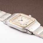 Cartier Santos Galbée Lady PM Quartz Bi-Color Full Set Ref. 1057930 from 1993