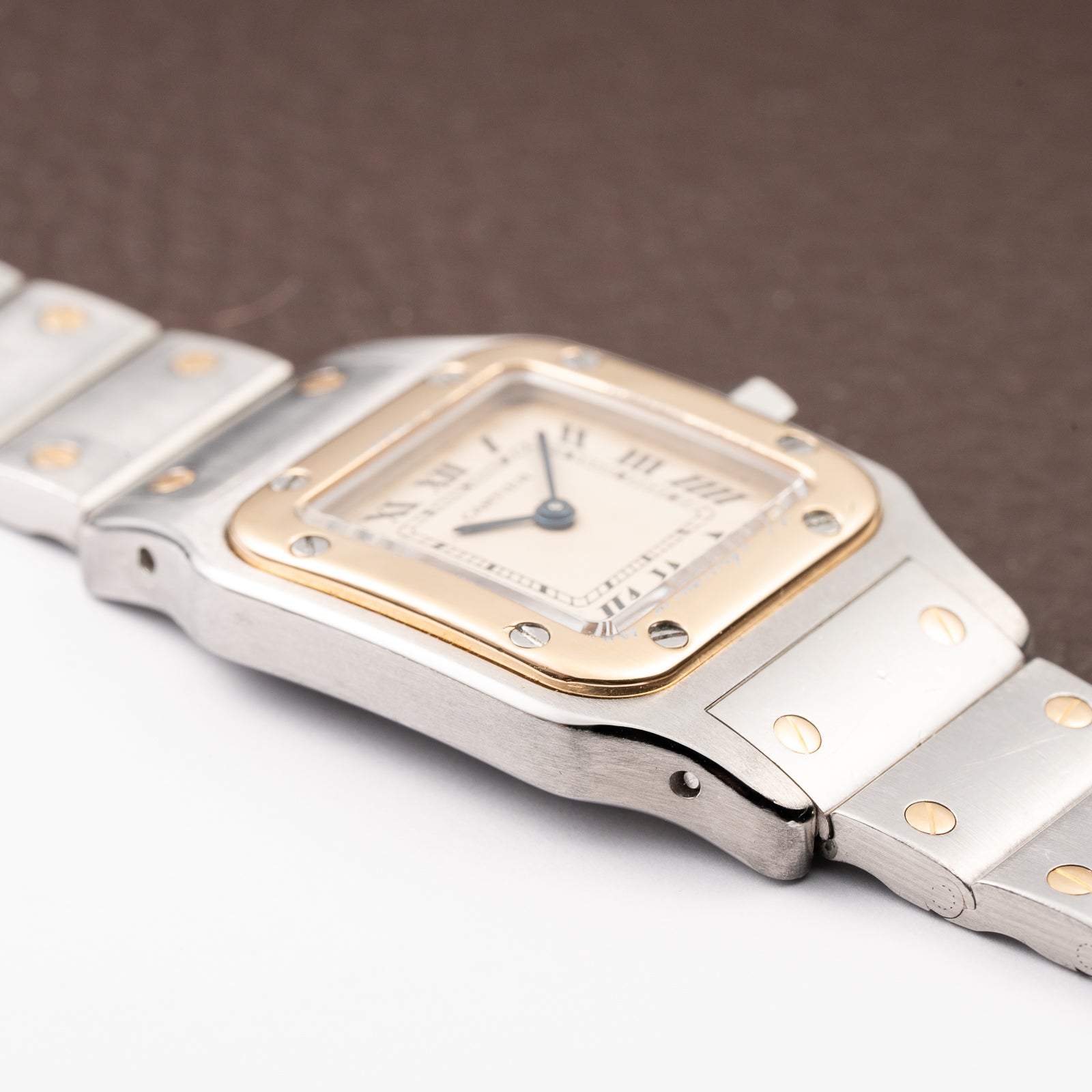 Cartier Santos Galbée Lady PM Quartz Bi-Color Full Set Ref. 1057930 from 1993