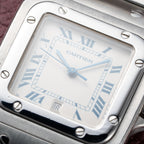 Cartier Santos Galbée Quartz GM 1990s Ref 987901 from 1990s