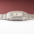 Cartier Santos Galbée Quartz GM 1990s Ref 987901 from 1990s
