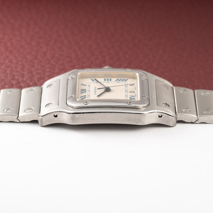 Cartier Santos Galbée Quartz GM 1990s Ref 987901 from 1990s