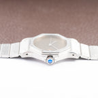 Cartier Santos Octagon Slate “Ghost” Dial Automatic GM Ref. 2965 from 1980s