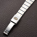 Cartier Santos Carrée Ghost Dial 'Swiss' Automatic Gold & Steel Ref. 0902 from 1980s