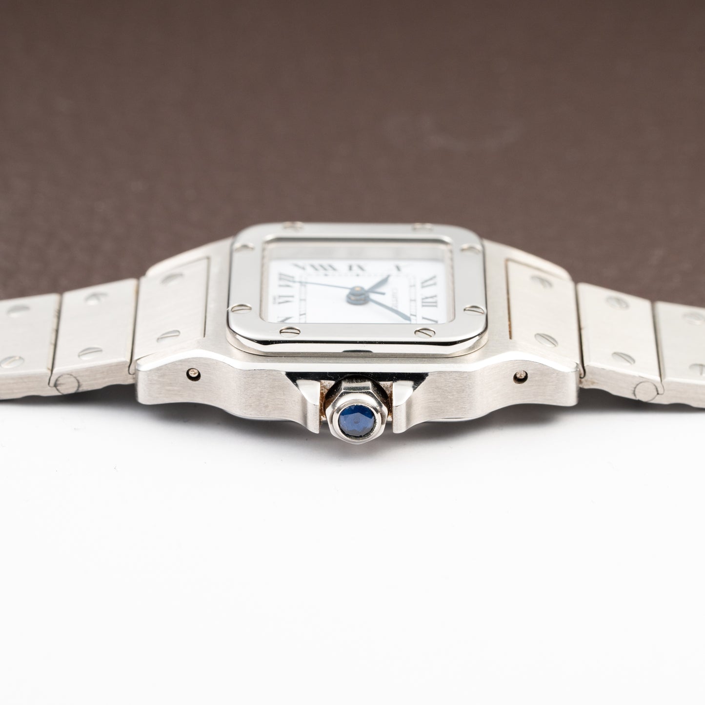 Cartier Santos 'Lady' Automatic Steel PM Full Set 'Unworn' Ref. 0901 from 1987