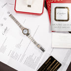 Cartier Santos Octagon Gold & Steel Full Set Automatic PM Ref 0907 From 1987