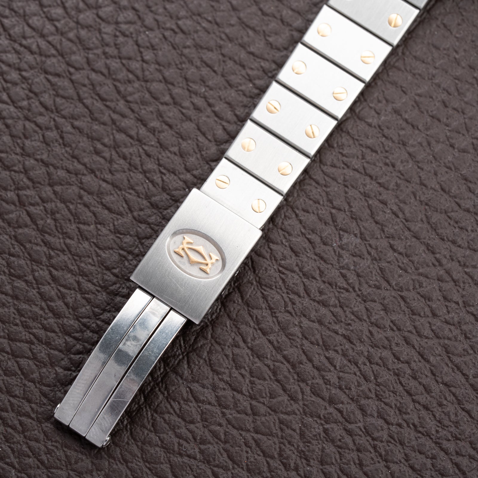 Cartier Santos Octagon Gold & Steel Full Set Automatic PM Ref 0907 From 1987