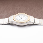 Cartier Santos Octagon Gold & Steel Full Set Automatic PM Ref 0907 From 1987