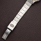 Cartier Santos Octagon Gold Steel Automatic Full Set Box Papers PM Ref 0907 from 1980