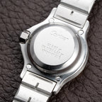 Cartier Santos Octagonal Gold Steel Automatic PM Cartier Service 2026 with 2 Year Warranty Ref 0907 from 1980s