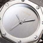 Cartier Santos Octagonal Automatic Ghost Slate Dial Ref. 0906 from 1980s